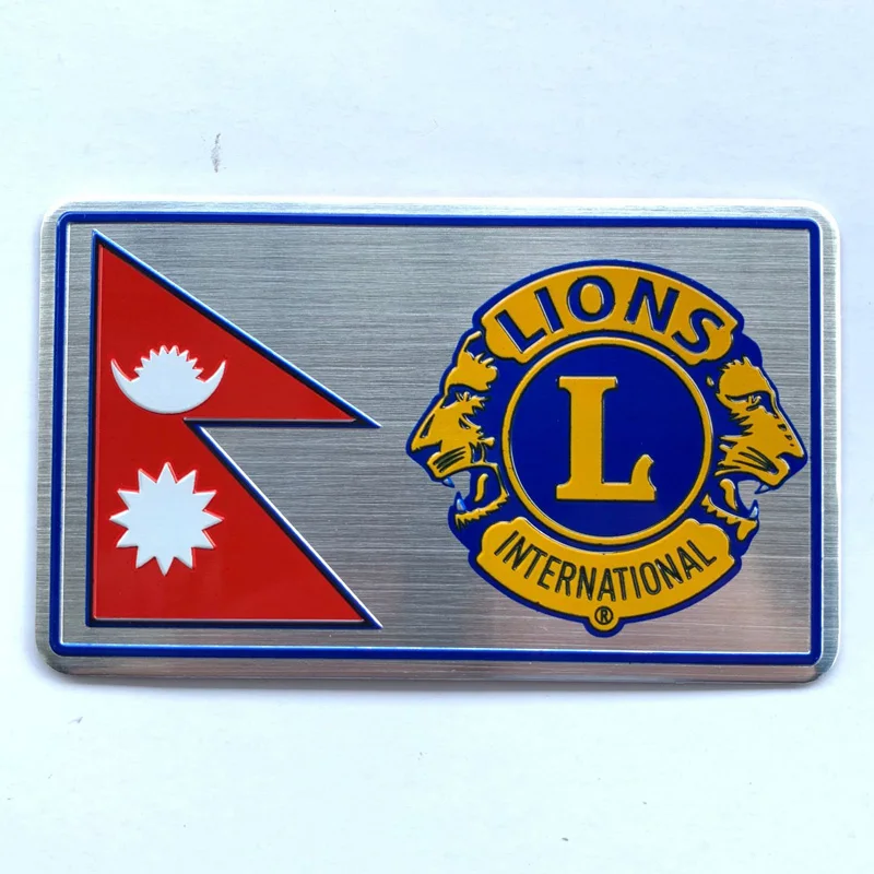 Наклейки FASP Lions Clubs International подходят для дверей автомобильных и мотоциклетных стеклянных магазинов и т. Д