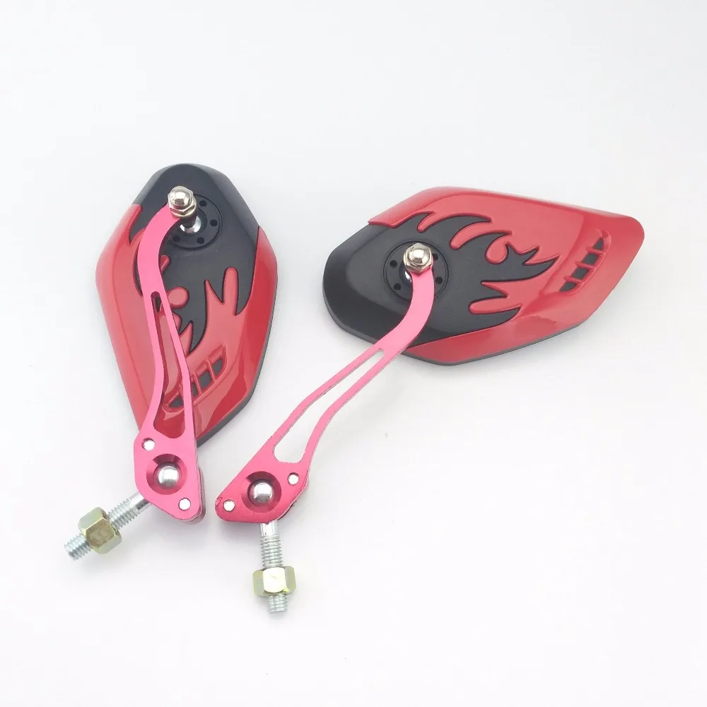 retrovisor moto Motorcycle Accessories One Pair Motor Rearview Mirror Scooter Parts For Suzuki Kawasaki Honda Yamaha | Автомобили и