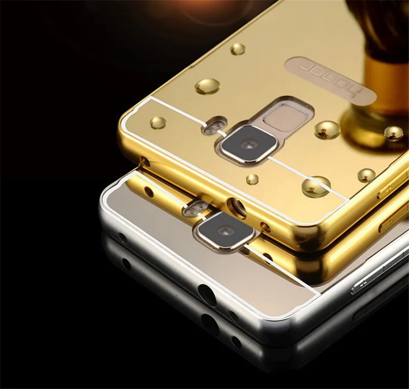 Для Huawei чести 7 Ultra Slim шику роскошный металл рамка алюминиевого сплава зеркало