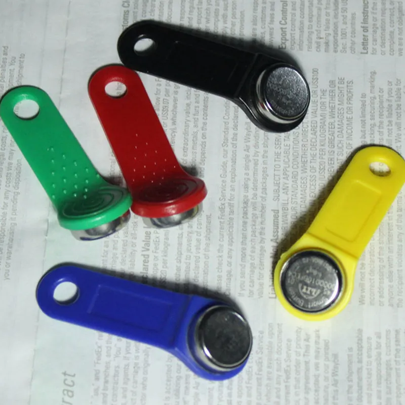 5 шт./лот контактный ключ ТМ ключ DS1990A-F5 iButton копия перезаписываемая карта RFID с настраиваемым потоком воздуха, клон kayfun дубликат ключа