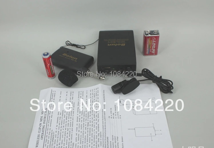 BOLUN WR601 wireless microphone radio guide dedicated loudspeaker | Электроника