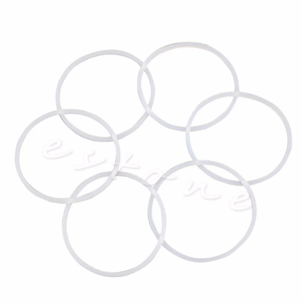 

6 шт. новые сменные прокладки резиновое уплотнительное кольцо для Magic Bullet Flat/Cross Blade H02