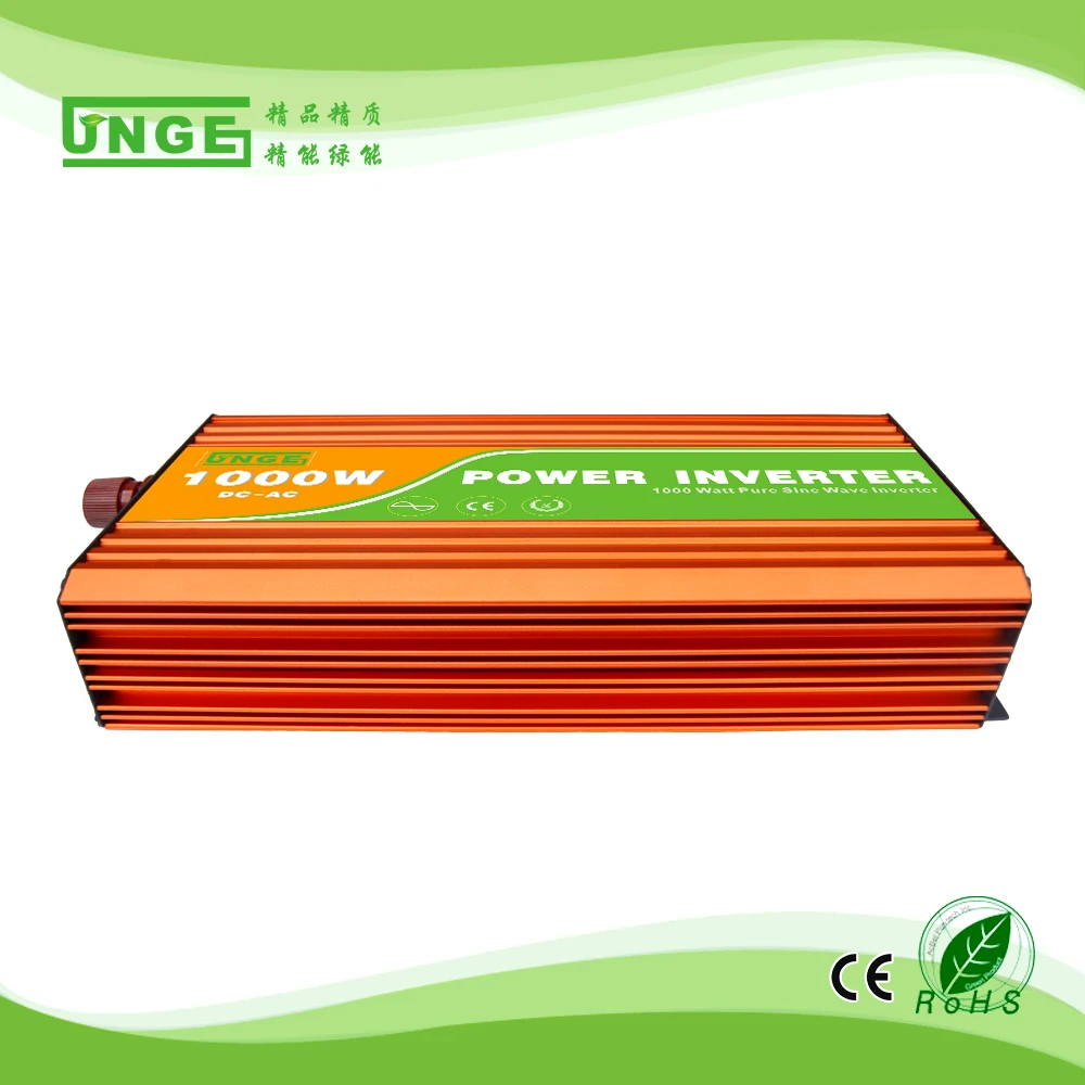 Пиковая 2000w1000w Инвертор постоянного тока в переменный инвертор с чистым синусом