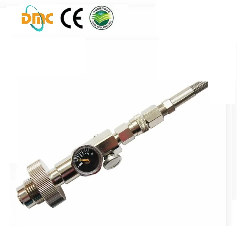 

Наполнительная станция DMC HPA Air Scuba DIN с 36-дюймовым хлыстом из нержавеющей стали