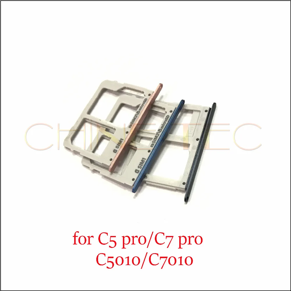 

Nano SIM Card micro SD Tray Holder Slot Adapter white/gold/pink For Samsung Galaxy C5 pro C5010 / C7 pro C7010