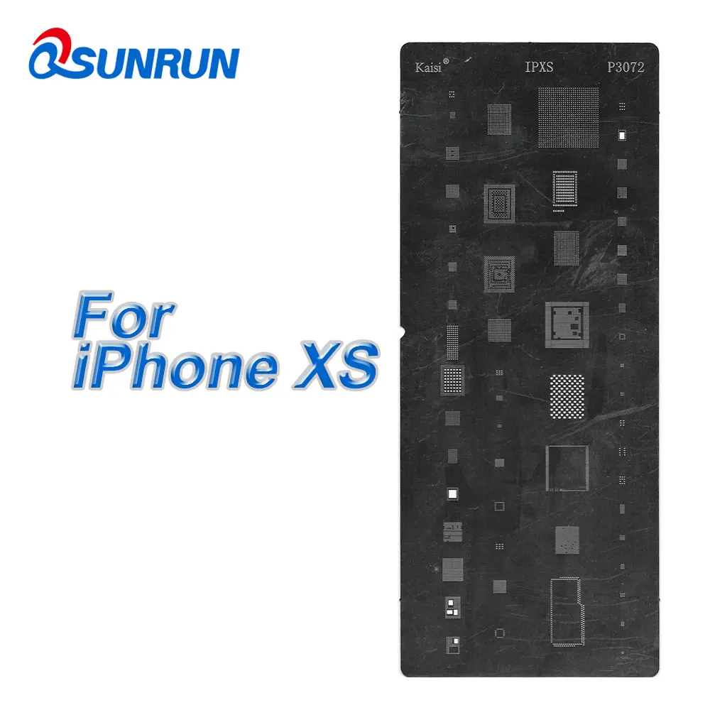 8 шт./лот! непосредственно тепла BGA Rework реболлинга трафареты Комплект для iPhone X XR XS Max 8 8SP 8 7 7SP