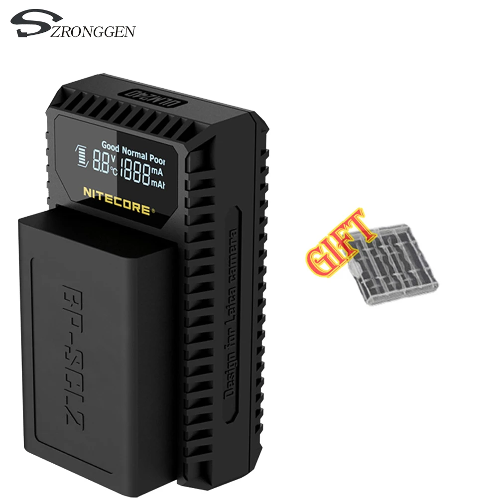 Оригинальное зарядное устройство Nitecore ULM240 USB Tarvel для Leica BP SCL2 M (Typ 262) 246) 240) P M240P