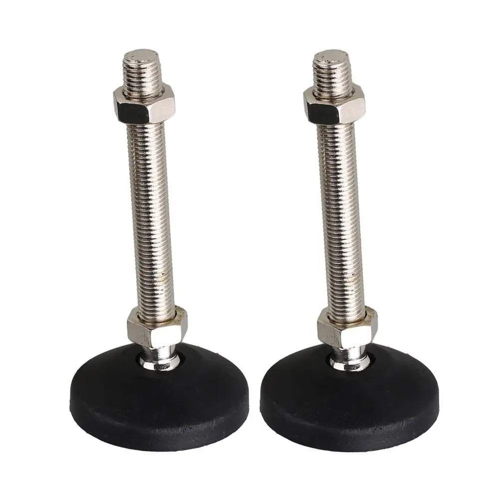 Регулируемые выравнивающие ножки M8 черные мебели скользящие ножки|Ролики| |