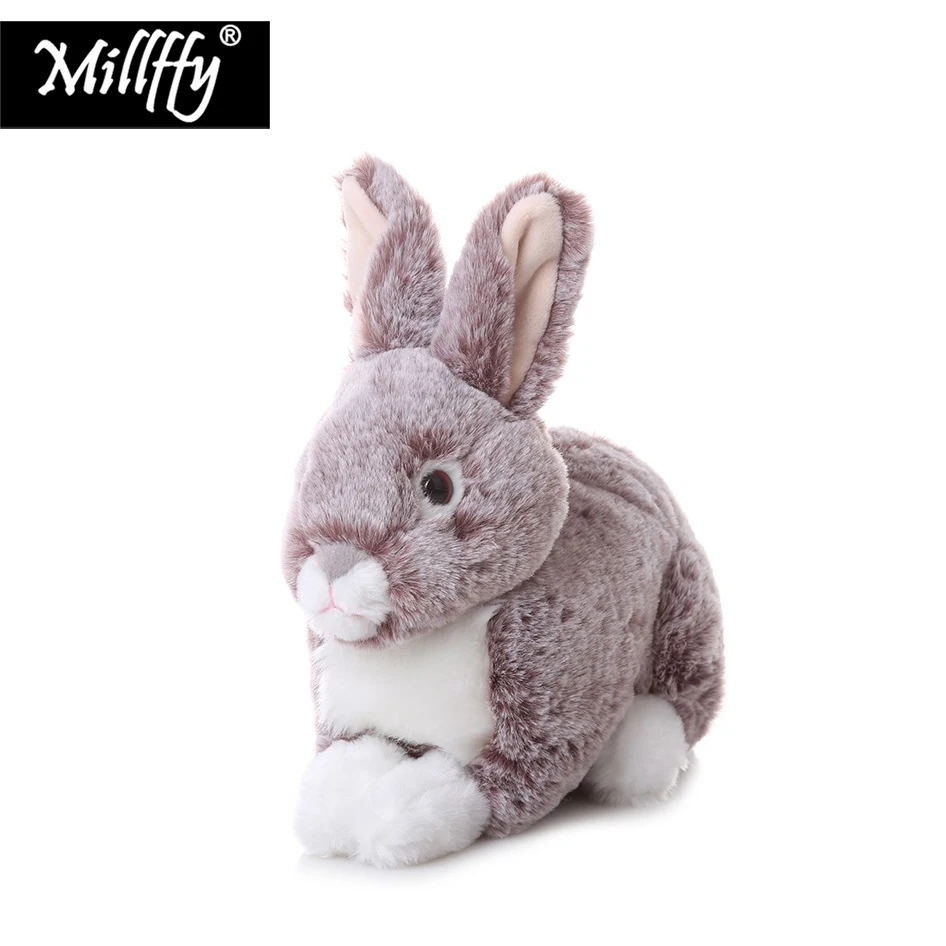 Новое поступление реалистичное Мягкое Животное Millffy мягкая игрушка кролик
