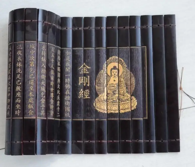 Китайская бамбуковая книга древней древности Бамбуковая Нескользящая