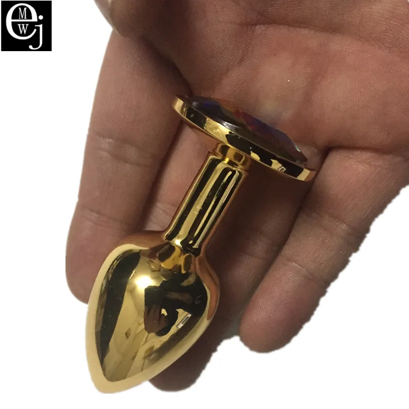 EJMW секс маленькие размеры Металлические анальные игрушки Анальная пробка из