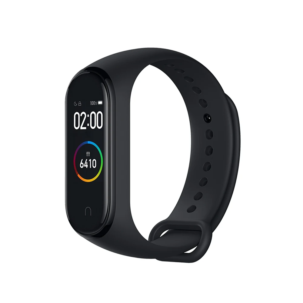 Xiaomi Mi Band 4 новейший музыкальный умный Браслет фитнес-трекер для измерения сердечного ритма цветной AMOLED экран BT 5,0 браслет