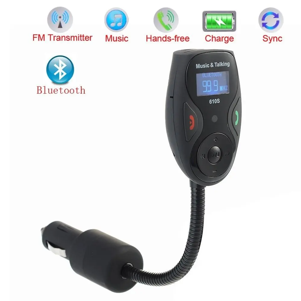 Универсальный ЖК-дисплей Bluetooth Hands free автомобильный комплект MP3-плеер