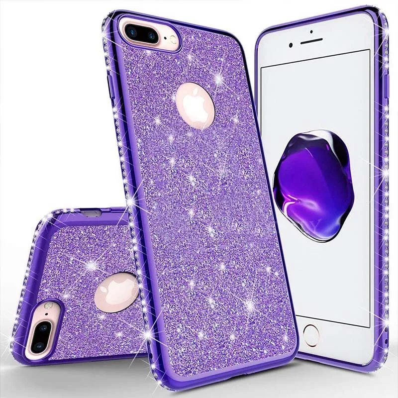 Роскошный Блестящий Алмазный чехол для Huawei Mate 20X10 P20 lite P30 Nova 3 3i V20 Honor 10 8X MAX 8C 7A 7C Pro Y9