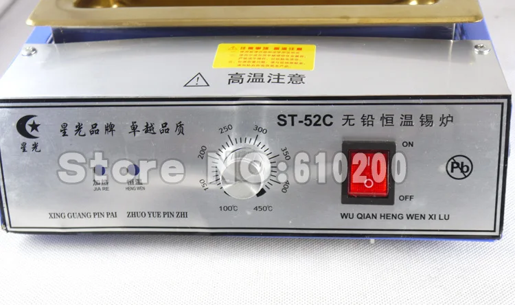 Бессвинцовый паяльный горшок из титанового сплава/паяльная машина пайка и