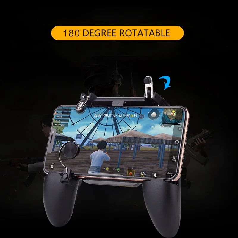 PUGB мобильный игровой контроллер пусковой механизм бесплатно огонь PUBG Джойстик