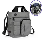 Мужская деловая сумка через плечо для Ipad, городская Повседневная переносная сумка через плечо со множеством карманов