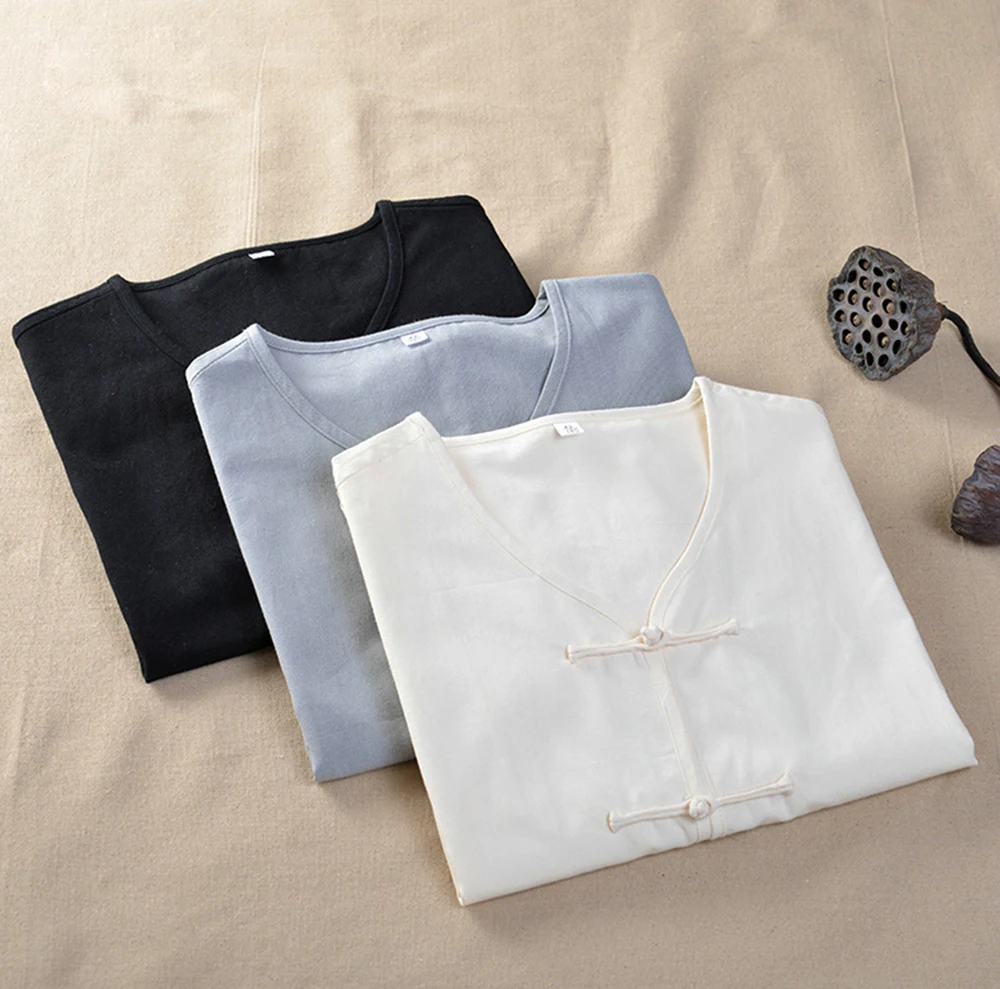 Жилет в стиле танга хлопковая китайская без рукавов|martial arts wing chun|wing chun shirtstai chi shirt