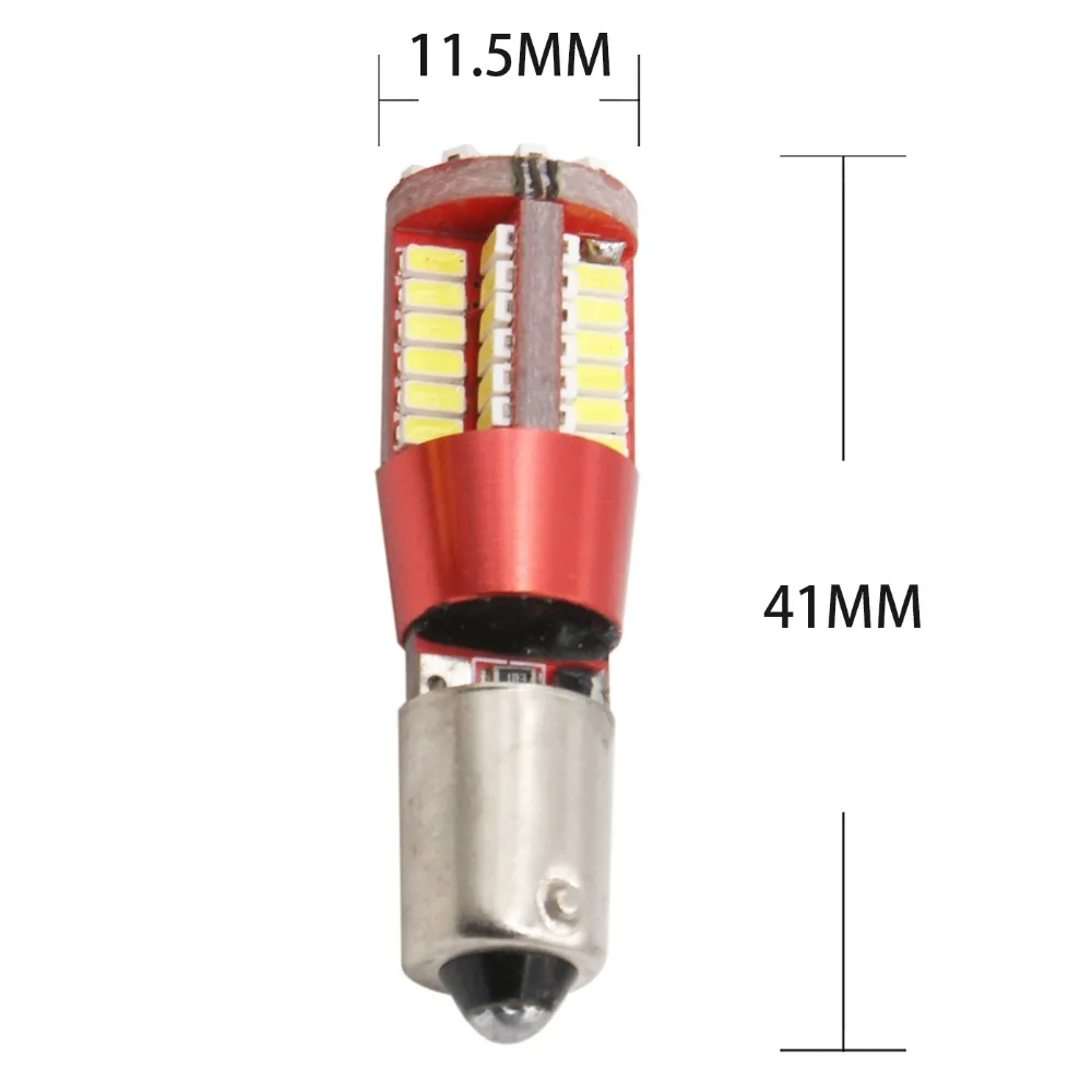 Светодисветодиодный RXZ 1 шт. BA9S Bax9s Bay9s Canbus T11 T4W W6W H6W 3014 57SMD без ошибок