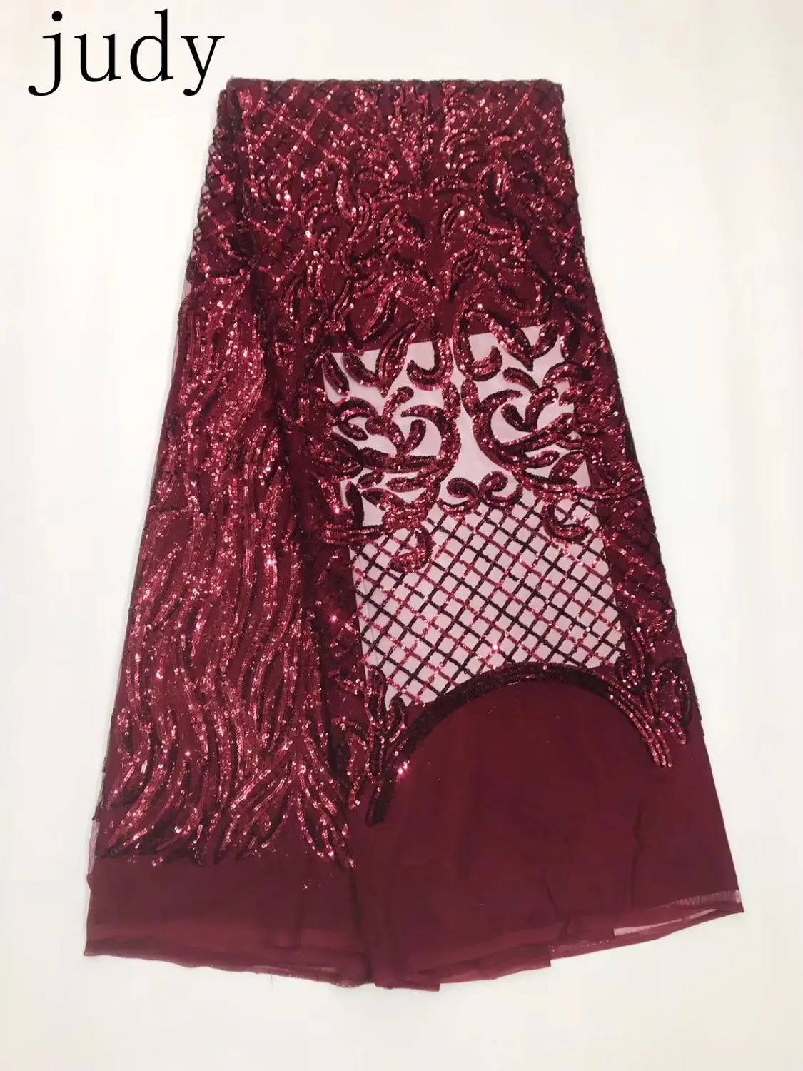 

stock 5yards/bag 10 colors embroidered sequins fashion new fabric used for wedding dresses JL36# Free shipping