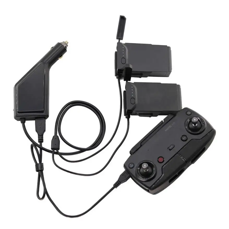 Высокое качество 3 в 1 Автомобильное зарядное устройство адаптер для DJI Mavic Air
