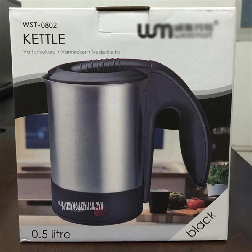 WST-0802 0.5L Electric Kettle 304 stainless steel Foldable 500W Portable Travel Camping Water Boiler Home Electric Appliances
WST-0802 0.5L Electric Kettle 304 stainless steel Foldable 500W Portable Travel Camping Water Boiler Home Electric Appliances
