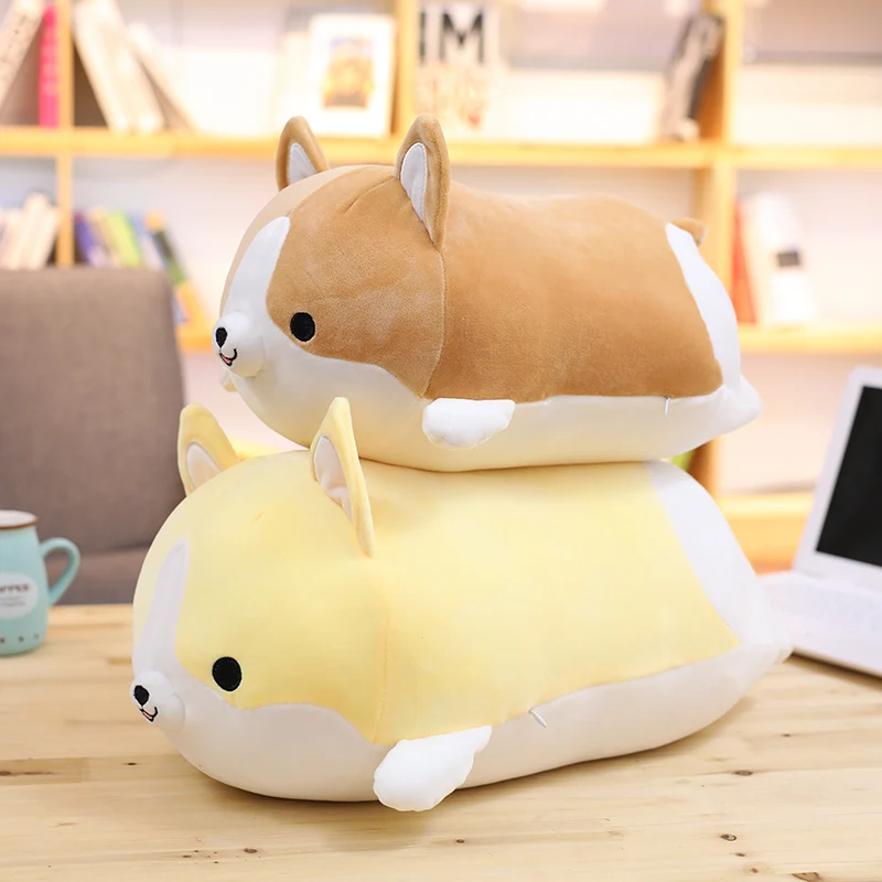 Comprar ¡Oferta! 1 Unidad De 60cm De Lindo Juguete De Peluche De Perro, Almohada De Animal De Peluche Suave, Adorable Regalo De Dibujos Animados Para Niños, Regalo De San Valentín Kawaii Para Niñas