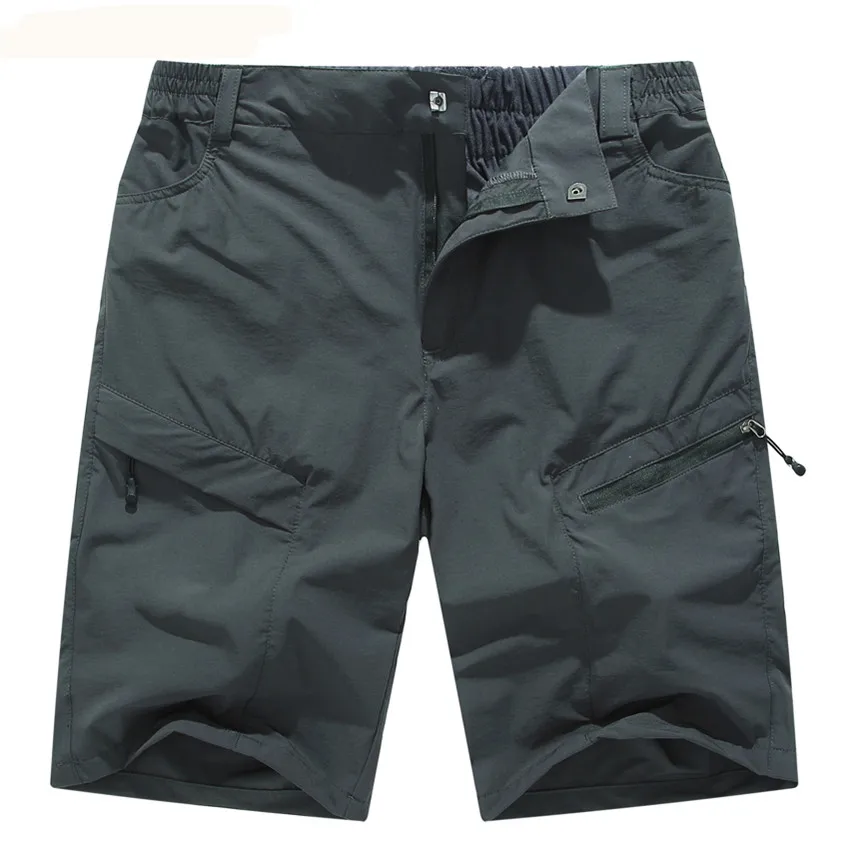 Men Gray WindTaste летние мужские быстросохнущие дышащие шорты для скалолазания, уличная спортивная одежда, треккинг, рыбалка, спортивные мужские короткие брюки KA120 - Цвет: Men Gray