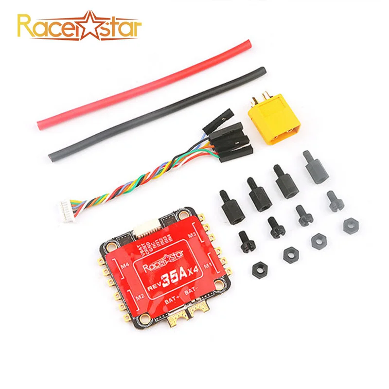 Специальное издание Racerstar REV35 35A BLheli_S 3 6S 4 в 1 ESC встроенный датчик тока для RC Racer Racing