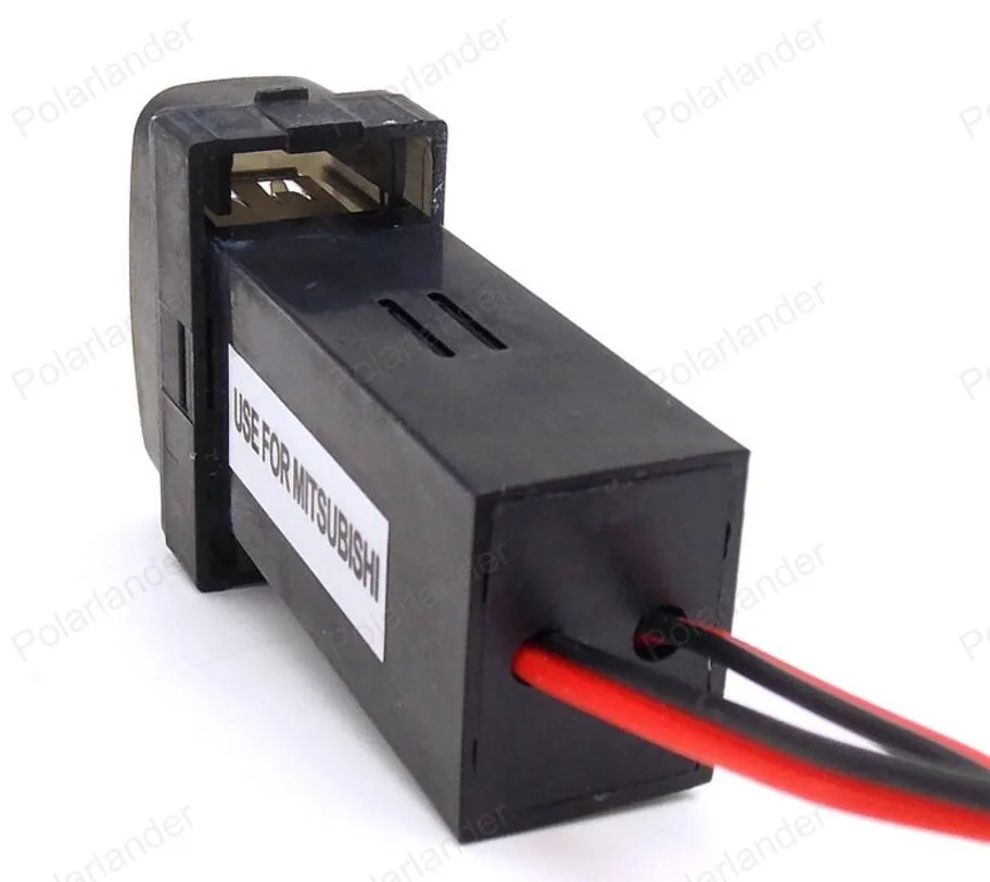 Двойной 2-портовый USB Адаптер 5В 2.1A автомобильный DC-DC Преобразователь мощности для