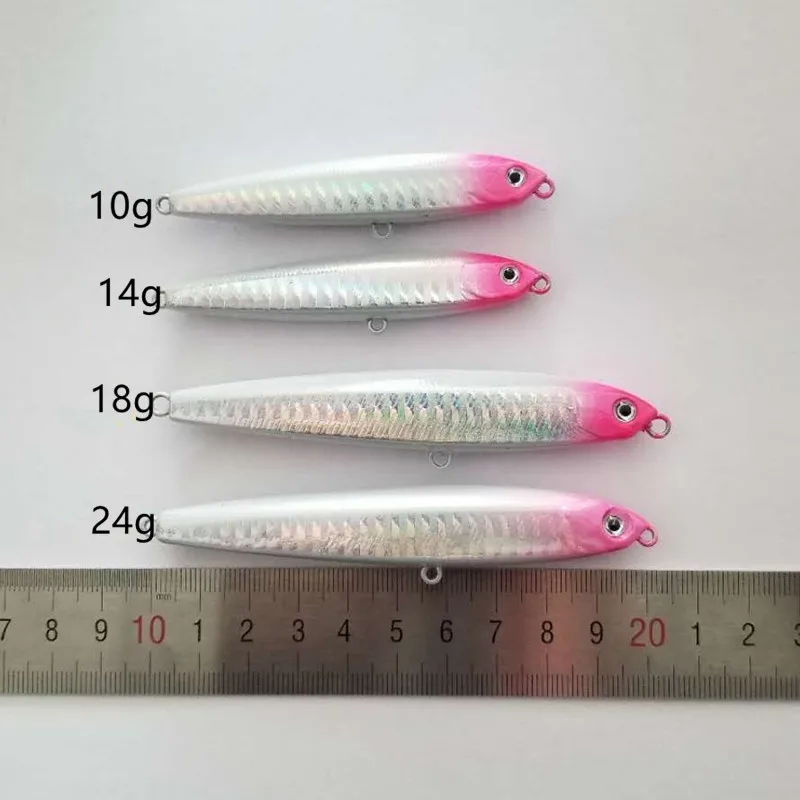 Тонущие рыболовные приманки Ufishing 20 шт./лот приманка карандаш 10 г 14 18 24 Воблер для