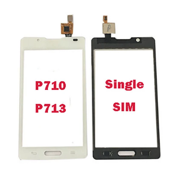 Дигитайзер сенсорного экрана для LG Optimus L7 II 2 P715 P716 P710 P713 Две сим-карты черно-белый