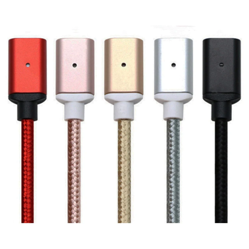 Магнитный кабель usb type C USB-C type-C USB быстрое зарядное устройство магнитный кабель для samsung S8 S9 Plus Note 8 A3 A5 зарядный кабель