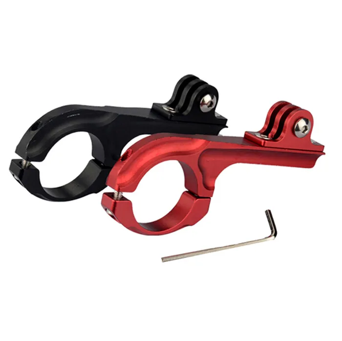 

CNC Aluminum Bike Bicycle Motorcycle Handlebar Mount Holder for Gopro Hero 7/6/5/4/3/3+/2/1 SJCAM