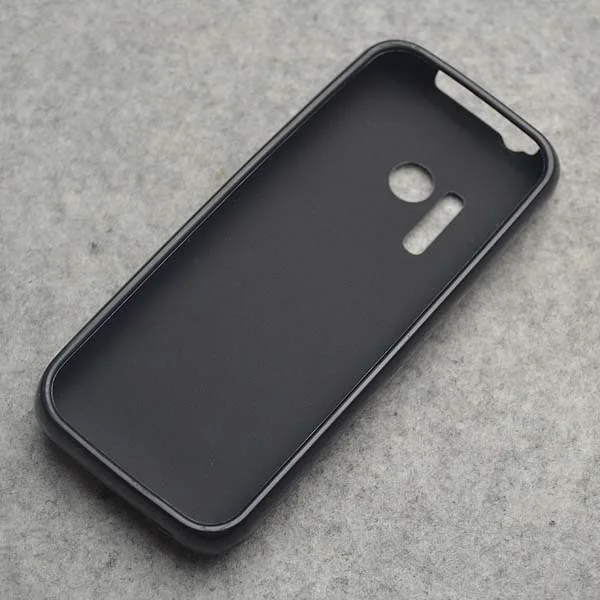 Black Gel TPU Slim Soft Anti Skiding Case Back Cover For Nokia 215 Mobile Phone Rubber silicone Bag Coque Fundas |