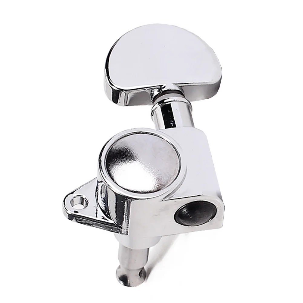 6 шт./партия 3L3R хромированные кнопки для гитары блокировка струн тюнинг Колки