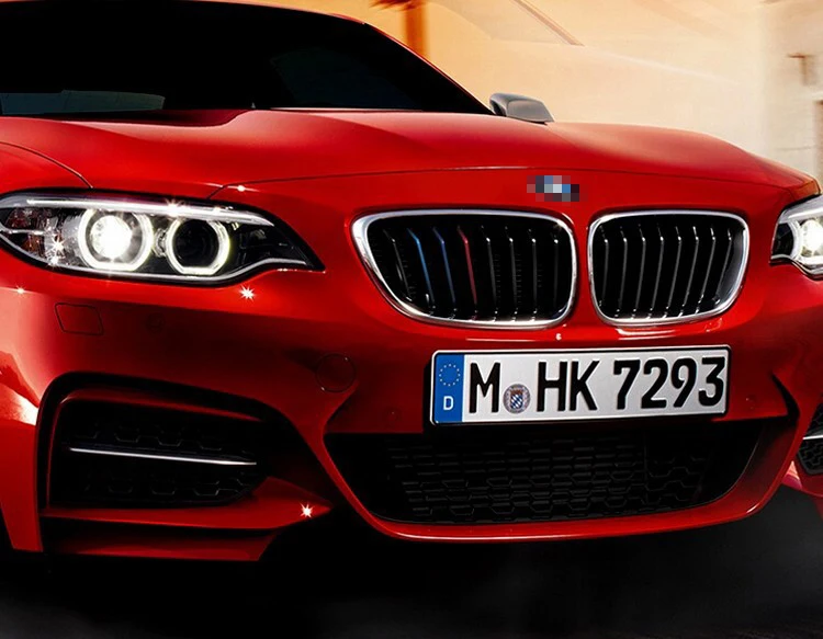 22x0 7 см 3 шт./компл. автомобильный Стайлинг передняя решетка радиатора