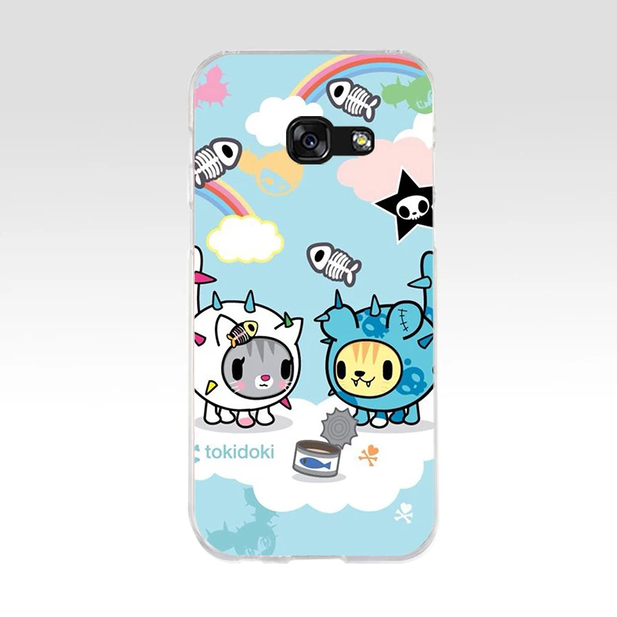 Японский Мягкий силиконовый чехол 185FG для телефона Tokidoki из ТПУ Samsung a3 2016 a5 2017 a6 plus a7
