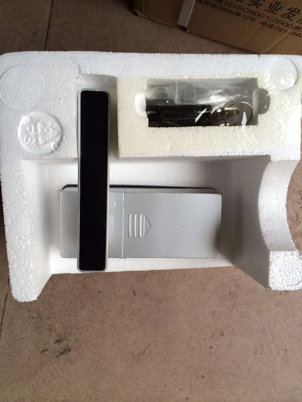 Бесплатная доставка ML10 хороший дизайн отпечатков пальцев Дверной замок DIY ручка