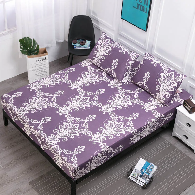 Водонепроницаемый чехол для матраса с четырьмя углами и эластичной лентой