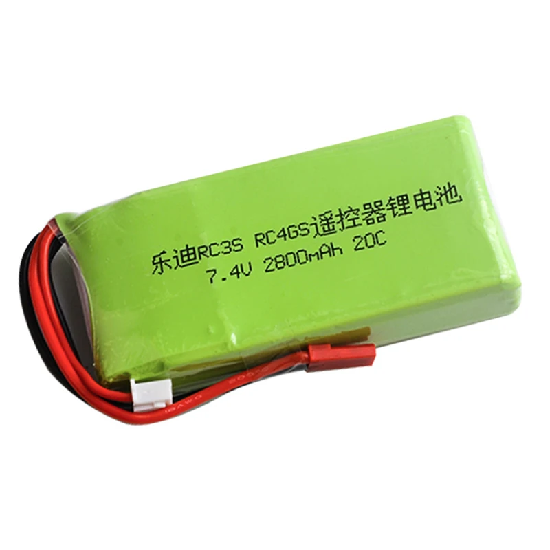 ZDF Новое поступление литий-полимерный 2S 7 4 V 2800mah 20C Lipo аккумулятор для радиолинков