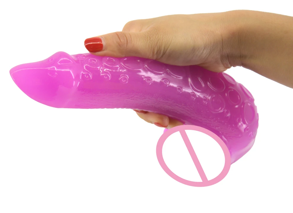 Фаллоимитатор FAAK в сдержапосылка анальная пробка с большим нога осьминога