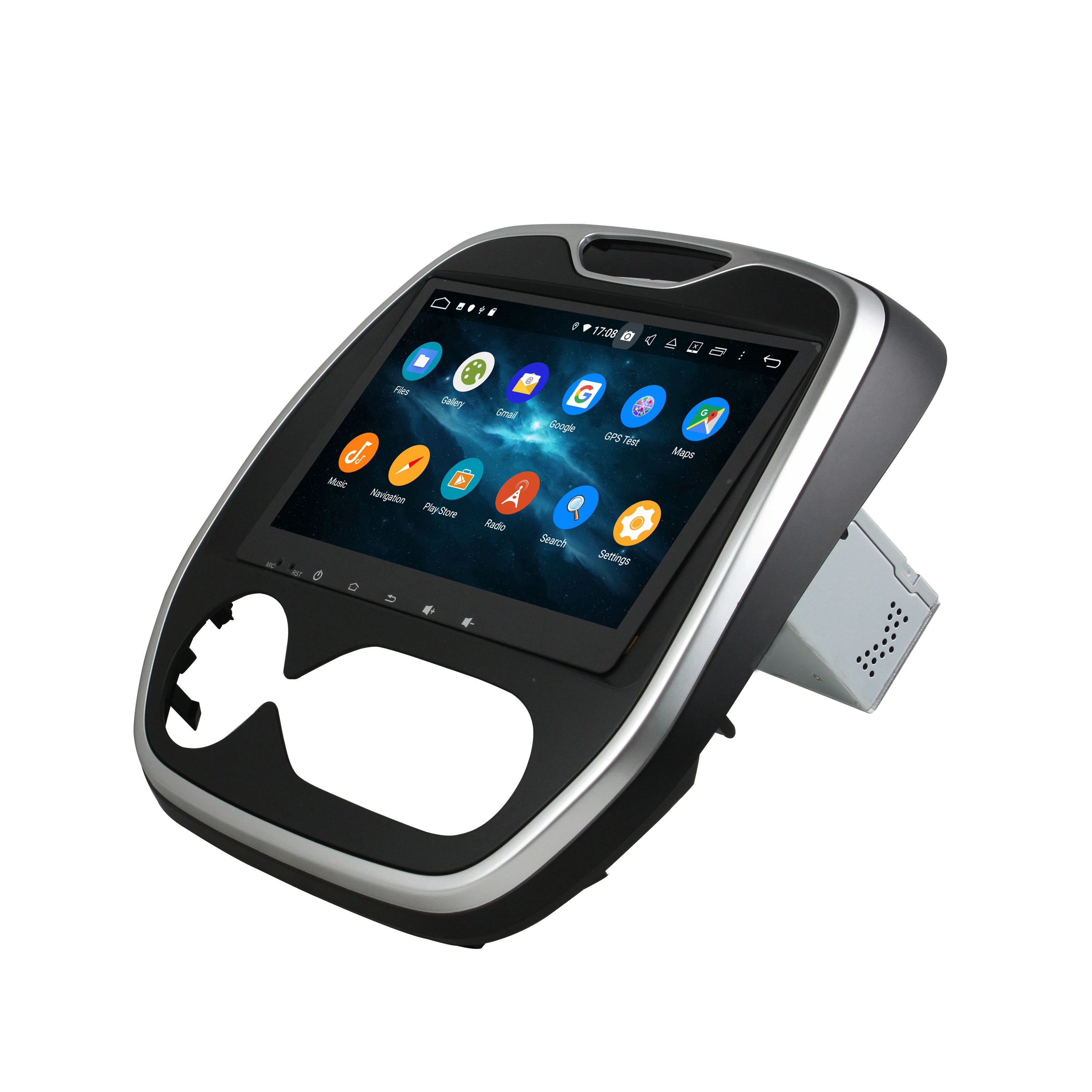 Автомагнитола CarPlay PX6 DSP 1 din 9 дюймов Android 10 DVD плеер для Renault Capture 2012 2017 Bluetooth 5 0 Wi Fi