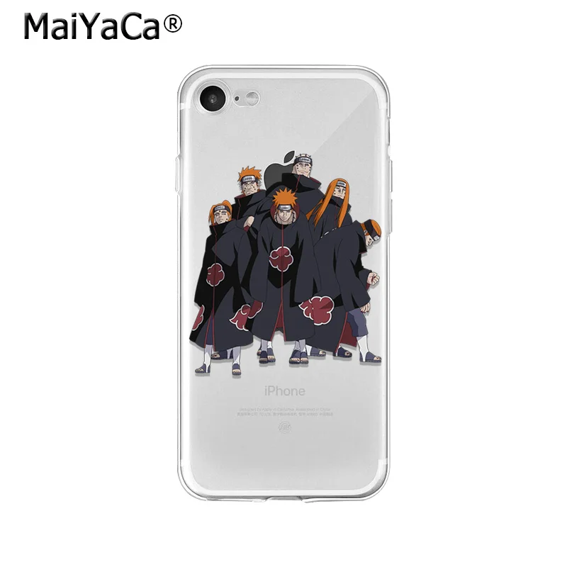 MaiYaCa Аниме Наруто Саске Какаши Итачи боль ТПУ мягкий чехол для телефона iPhone 5 5Sx 6 7
