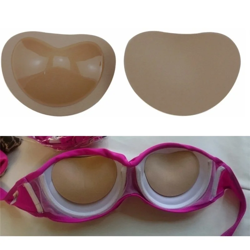 Yichaoyiliang Sexy Small Breasted Women Paste Inserts Breast Sponge Pads Enhancers Mastectomy Bra Girls Push Up Accessories |