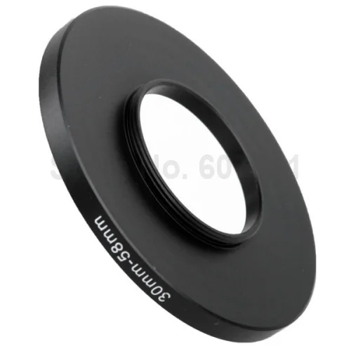 

10pcs 30mm-58mm 30-58mm 30 to 58 Step Up Filter Ring Stepping Adapter Lens Adaptor Black