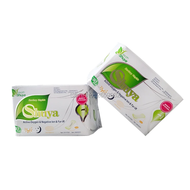 Шуя анионовые гигиенические прокладки с бесплатной влагалище здоровья Тесты