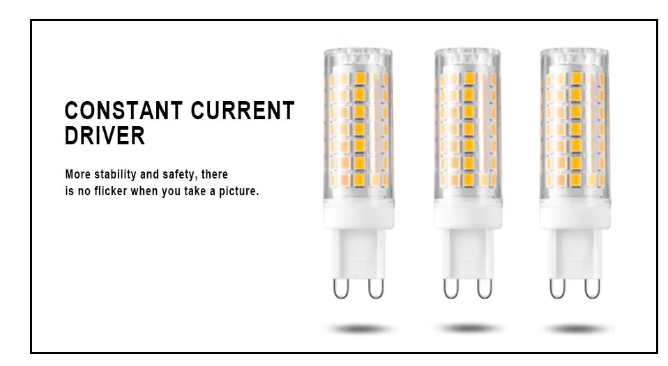 TADIRAN G9 светодиодный светильник без мерцания AC220V 75 S 2835SMD 5 Вт свет яркий шарик