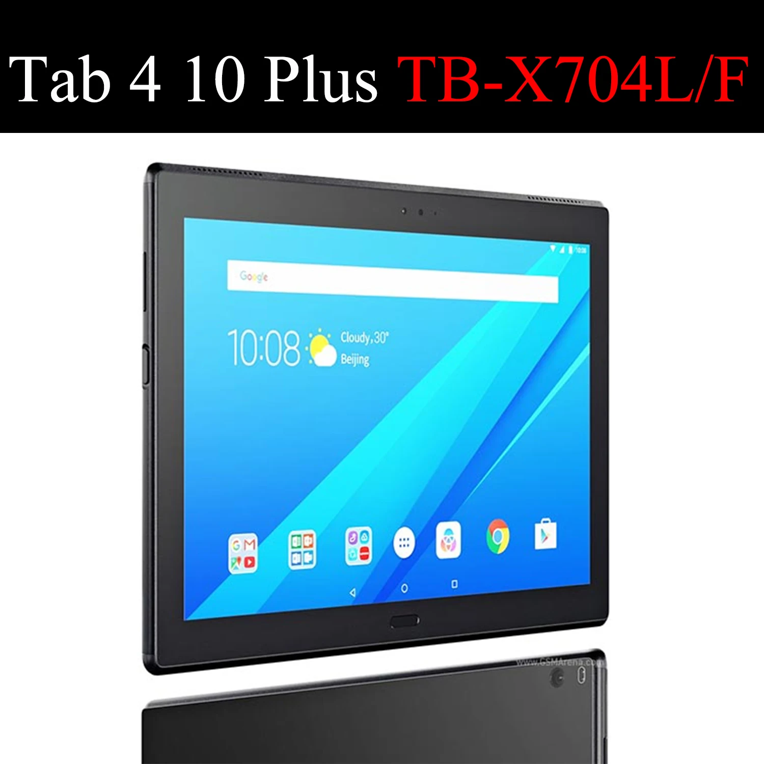 QIJUN Планшет Флип кейс для Lenovo Tab 4 10 ПЛЮС 1 &quotкожа fundas Защитный Мягкий силиконовый