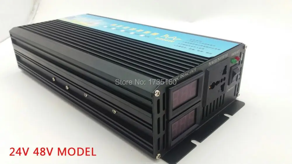

DC 48V to AC 220V Pure Sine Wave Inverter 2000w peak 4000W